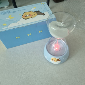 카카오프렌즈 춘식이 모래시계 무드등 스피커