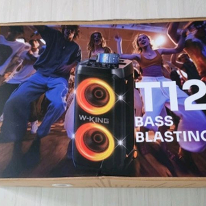 w king t12 370w 블루투스스피커